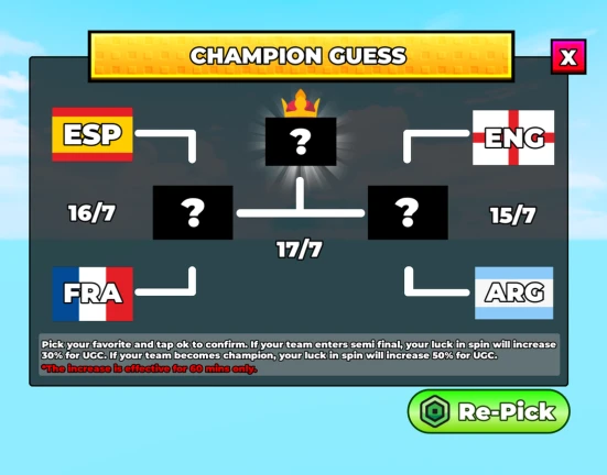 Champion Guess