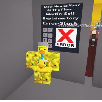 get stuck in a elevator simulator