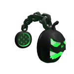 Green Chained Pumpkin Headphones