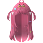 Pink Sweetheart Street Cute Candy Hair - RBCs