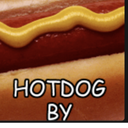 place hot dog