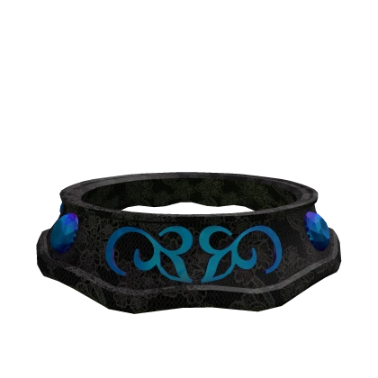 Blue Lace Choker Roblox item thumbnail