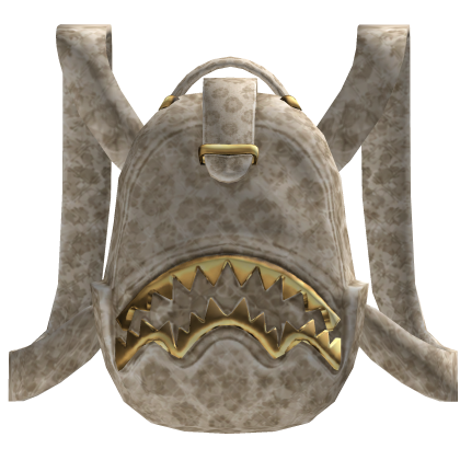 (1.0) LIMITED Shark Backpack Roblox item