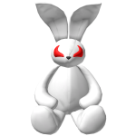 Rabbit Backpack White