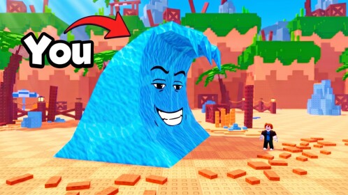 [🌊] Be a Tsunami For Lucky Blocks!