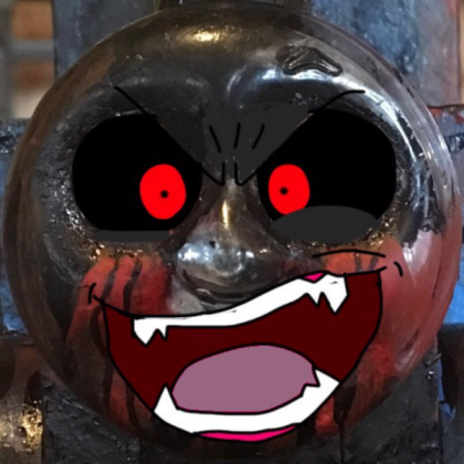 Horror's insane face Roblox decal