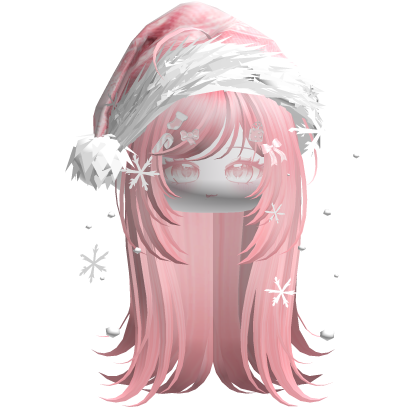 Emo Vamp Christmas Hair (Pink)