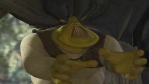 shrek attack form mega boss