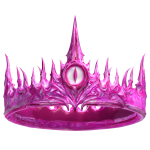 Cosmic Candy Pink Diamond Eye Crown