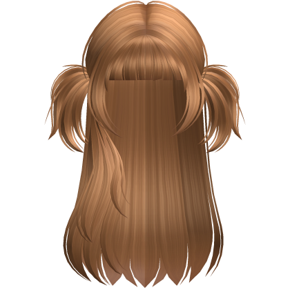Caramel Y2K Long Twin-Tail Hair