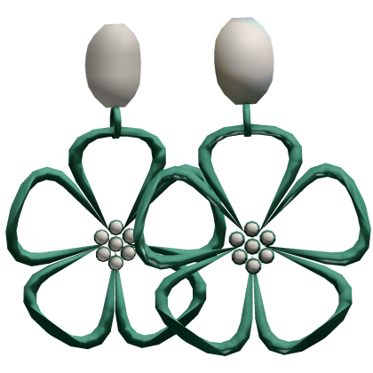 Korblox Flower Earrings 