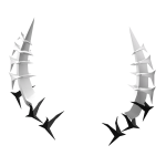 Horn Addon/Recolor: White w/ Accents