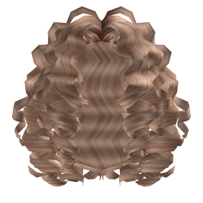 Blonde Natural Curly Hair Roblox item