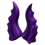 Violet Flora Horns