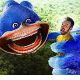 sonic shin and figure-  button game