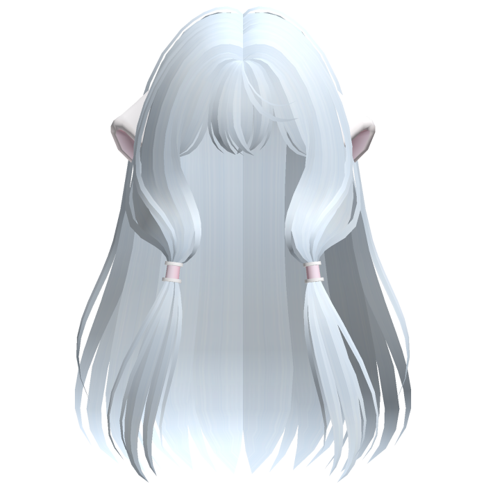♡ cutesy chobits chii anime hair in blue