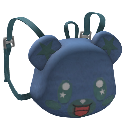 -',ৎ Cute Kawaii Bear Backpack in Blue (3.0)