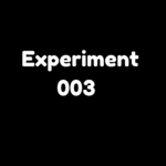 Experiment003