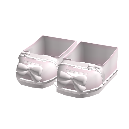 ♡ kawaii laced slippers in pink