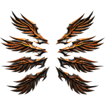 Halloween Seraph Wings