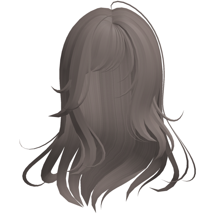 messy moe windy ethereal long hair ash brown
