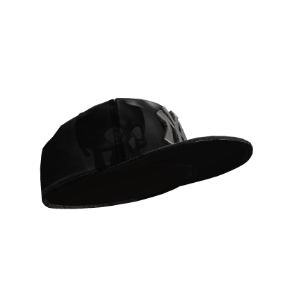 Grey BURNT LUCK FITTED CAP | Forward Tilted Roblox item