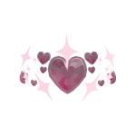 Glowing Pink Gem Crown