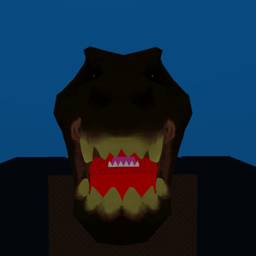 T-rex hybrid is eating everything official Roblox game thumbnail