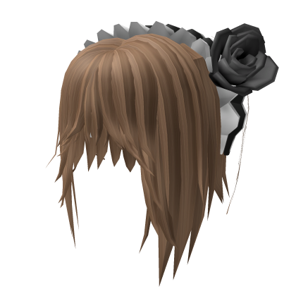 💵 Gothic Light Brown Wolf Cut Hair Roblox item