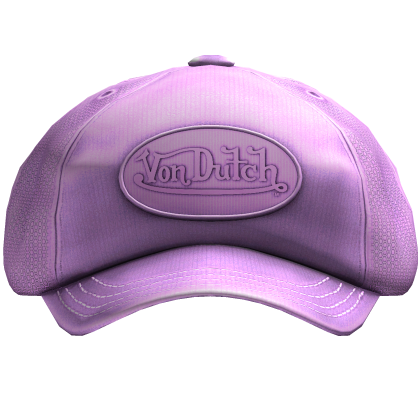 Y2K Scene Trucker Cap (Purple) Roblox item