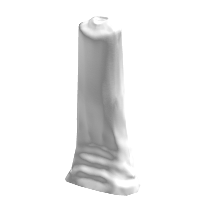 Simple White Cloak Cape