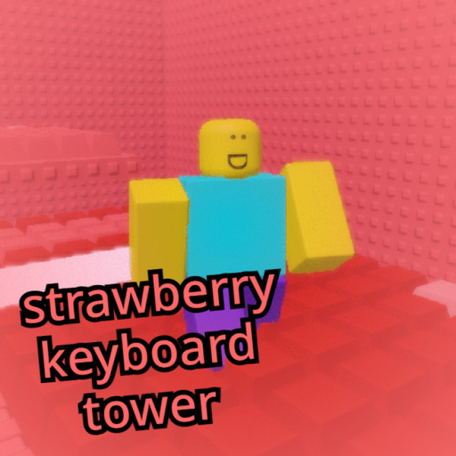 strawberry keyboard tower