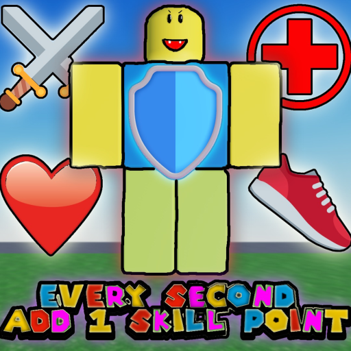 every second add 1 skill point [UPDATE] official Roblox game thumbnail