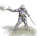 Knights with guns