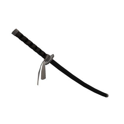 Rogue Samurai Katana in Black & Silver