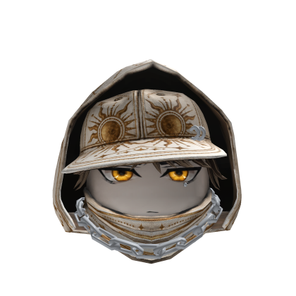 Heaven Sun Chain Cap Hood Mask Cool Hair