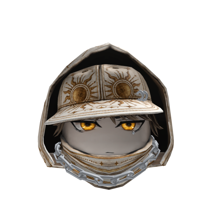 Heaven Sun Chain Cap Hood Mask Cool Hair