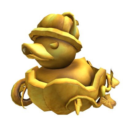 Ornate Golden Quack O Lantern Recolor