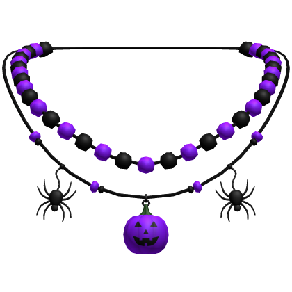Y2K Halloween Pumpkin Necklace 🎃