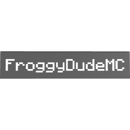 FroggyDude Roblox item