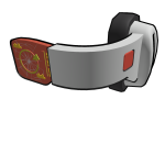 Animated Cracked Red Scouter