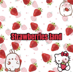 Strawberries land