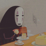 Me and the boys having a tea party