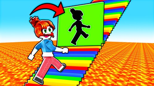 Climb Rainbow Staircase to VIP!