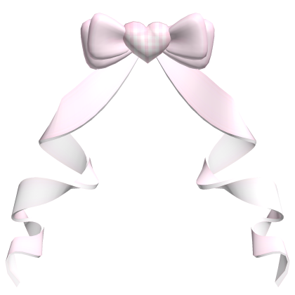 ♡ pretty twirly pink princess back bow