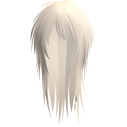 Blonde Messy Spikey Scene Emo Hair