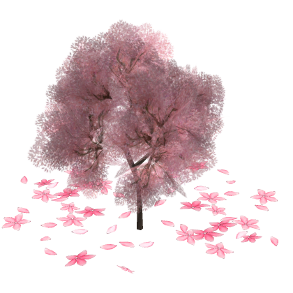 [New!]  Cherry Blossom Sakura Tree House Japan Dec