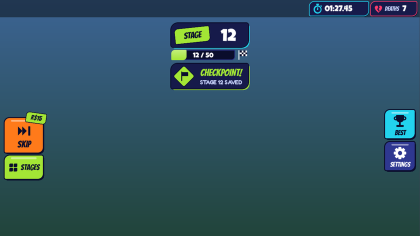 Obby UI Kit Stage Counter Checkpoint Timer HUD preview 4