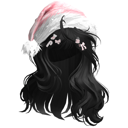 Lush Christmas Waves w/Santa Hat (Black)