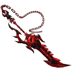 👁️ ANIMATED Deadly Dark Galaxy Red Overseer Sword